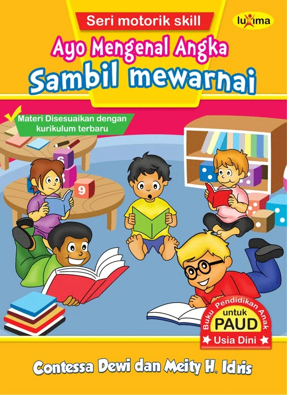 Ayo Mengenal Angka Sambil Mewarnai